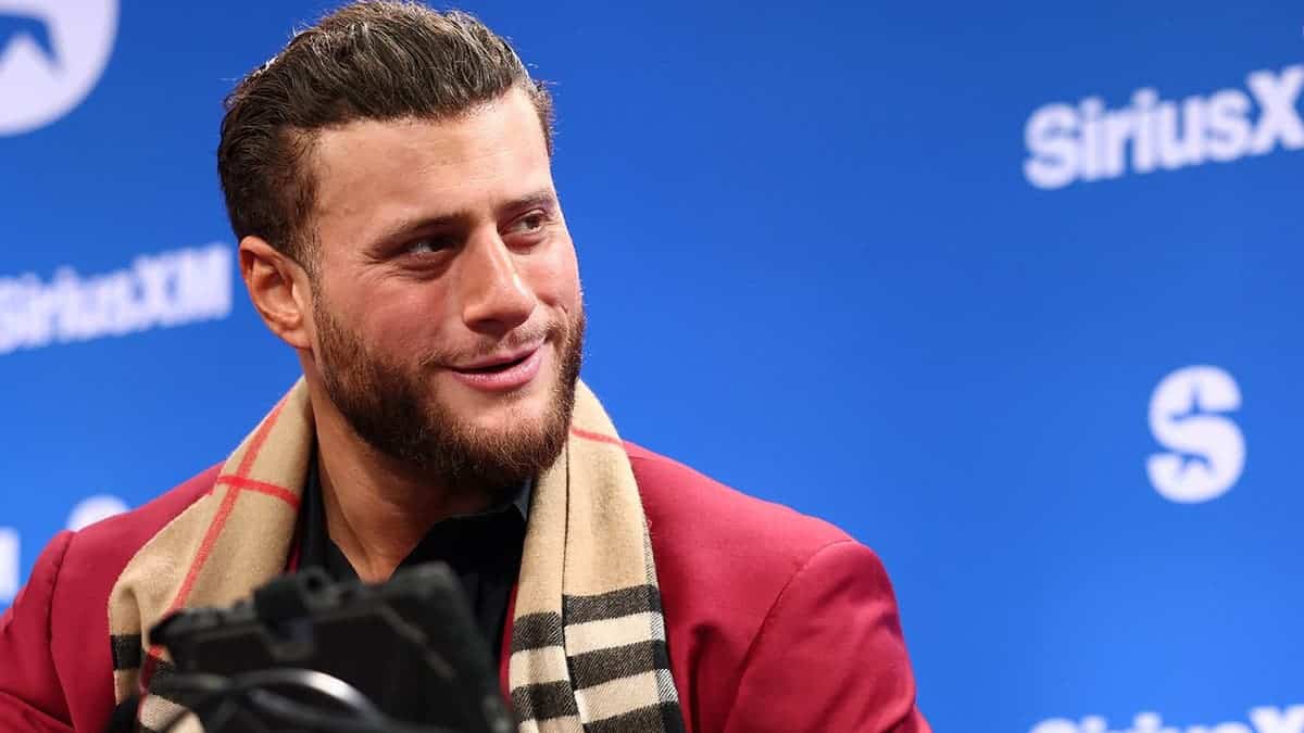 AEW Champion MJF visiting SiriusXM Radio Row at Super Bowl event in San Francisco