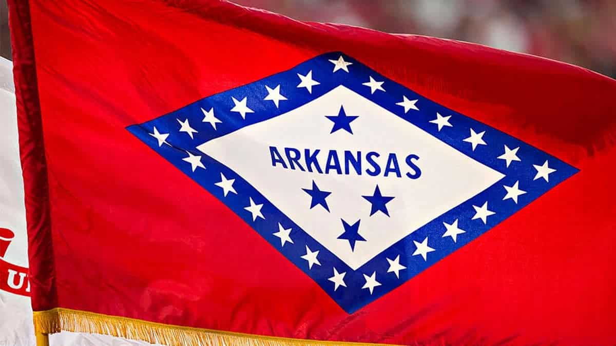 Flag of the state of Arkansas