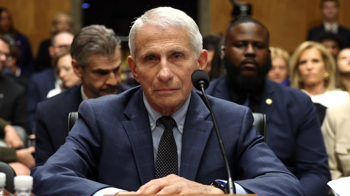 Dr. Fauci testifying