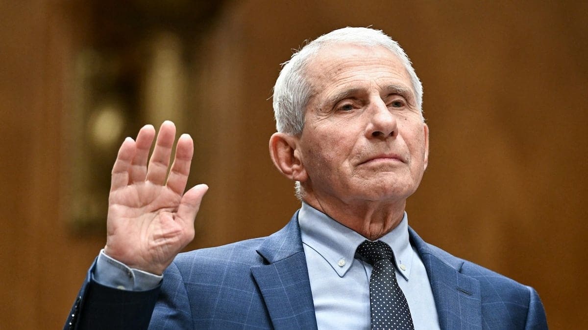 Dr. Anthony Fauci swearing in