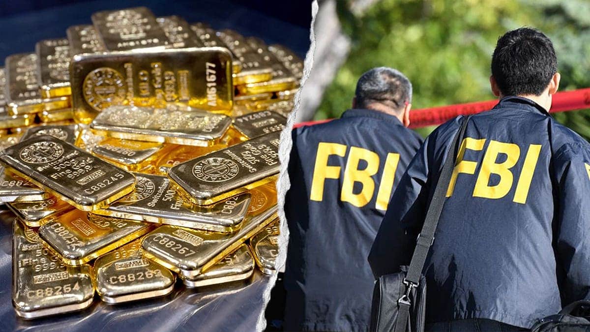 gold bars/FBI agents