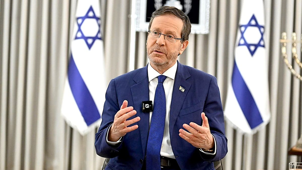 Israeli President Isaac Herzog