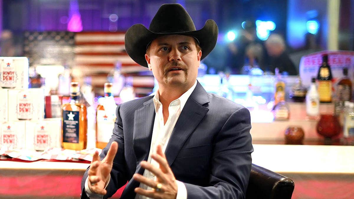John Rich stands at an event in Nashville, Tennessee.