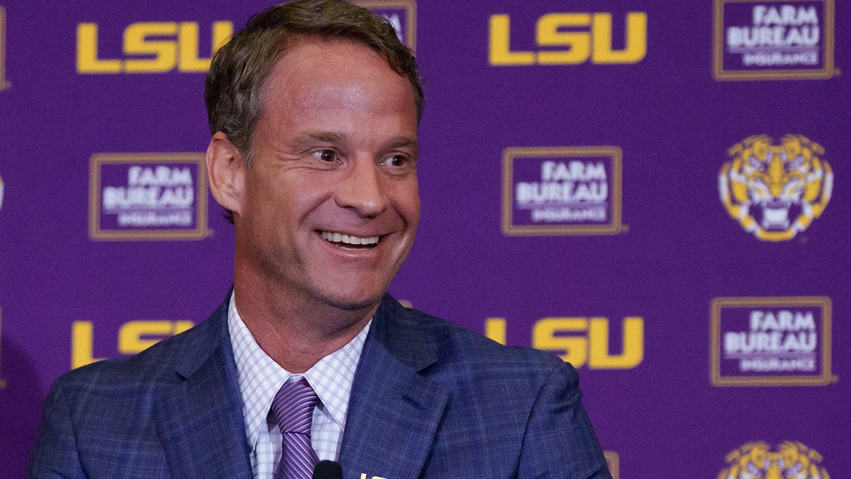 Lane Kiffin introduced as LSU's head coach