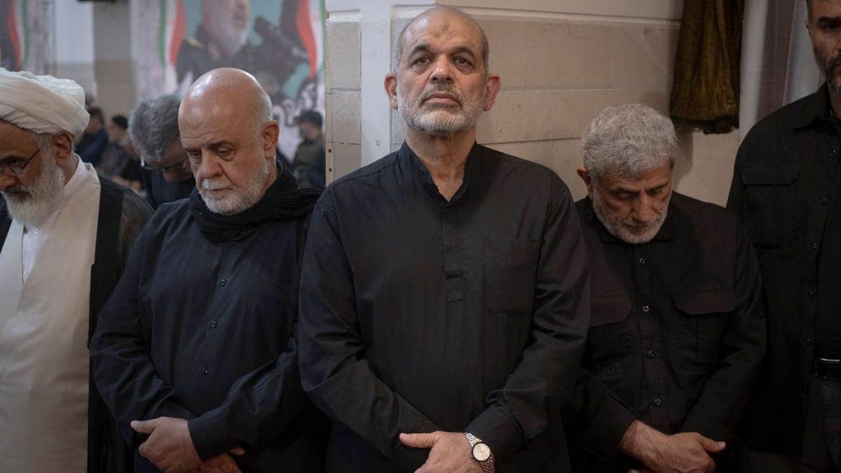 Ahmad Vahidi, commander of the Islamic Revolutionary Guard