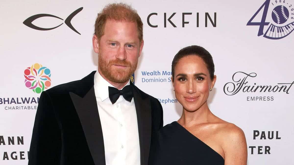 Prince Harry and Meghan, Duchess of Sussex, attend the David Foster Foundation 40th Anniversary Celebration.