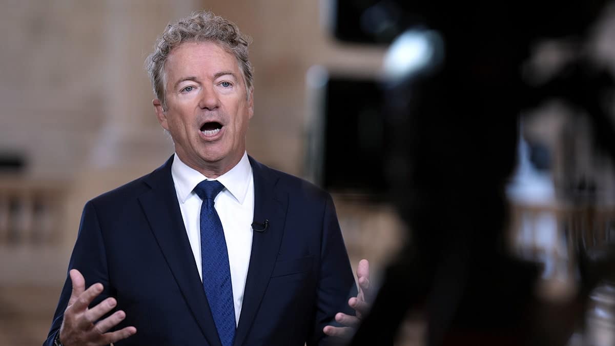 Rand Paul at the Capitol