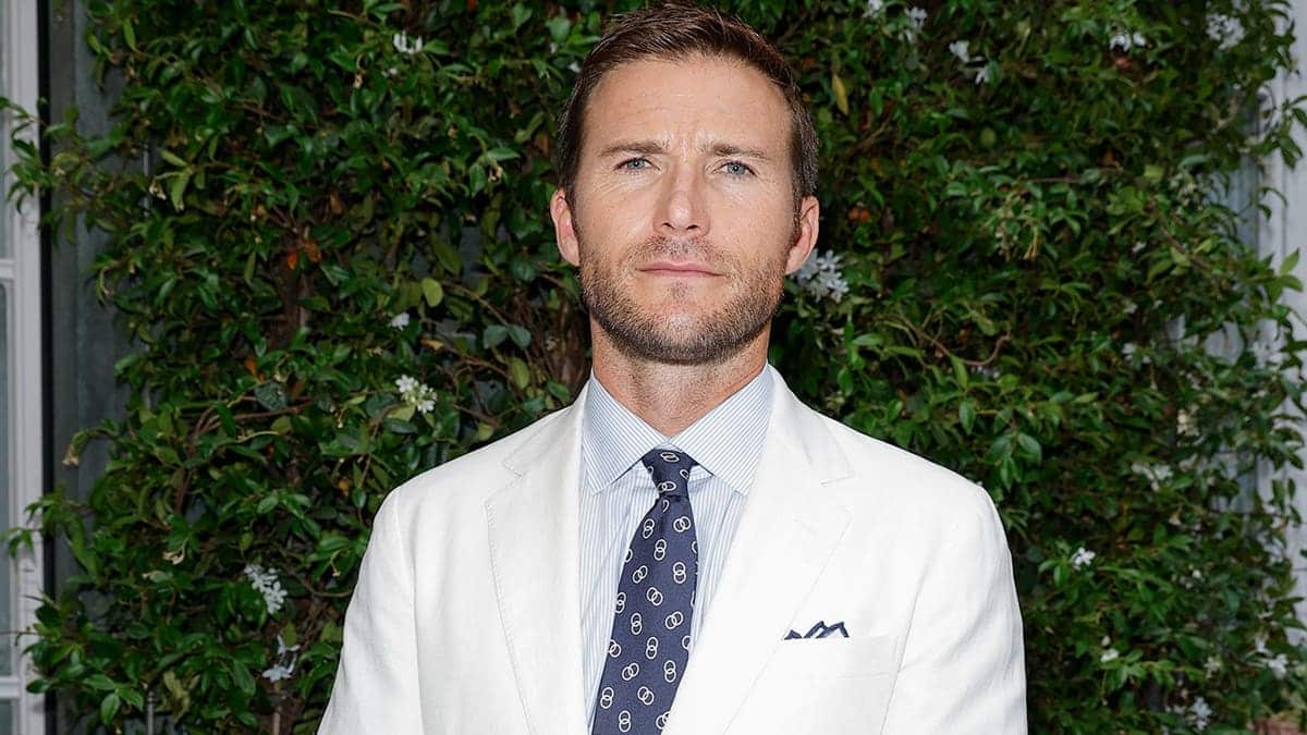 Scott Eastwood at the Ralph Lauren fashion show in Milan, Italy in June 2026.