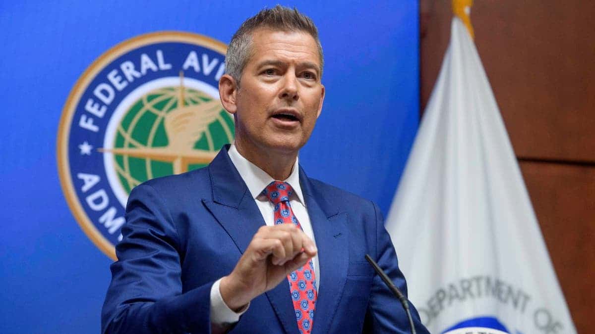 Secretary of Transportation Sean Duffy