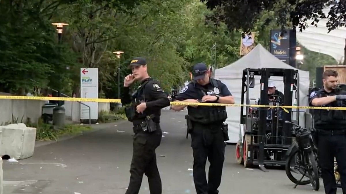 Seattle shooting scene