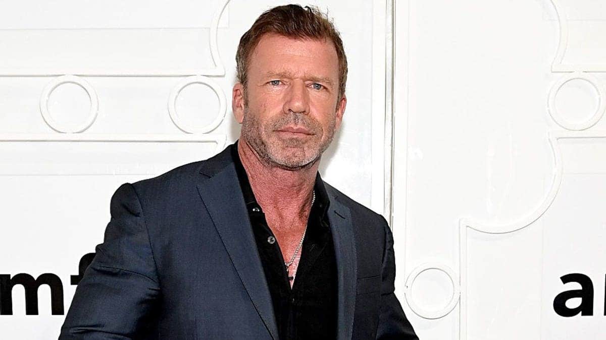 Taylor Sheridan at the amfar gala in Dallas, Texas in October 2025.