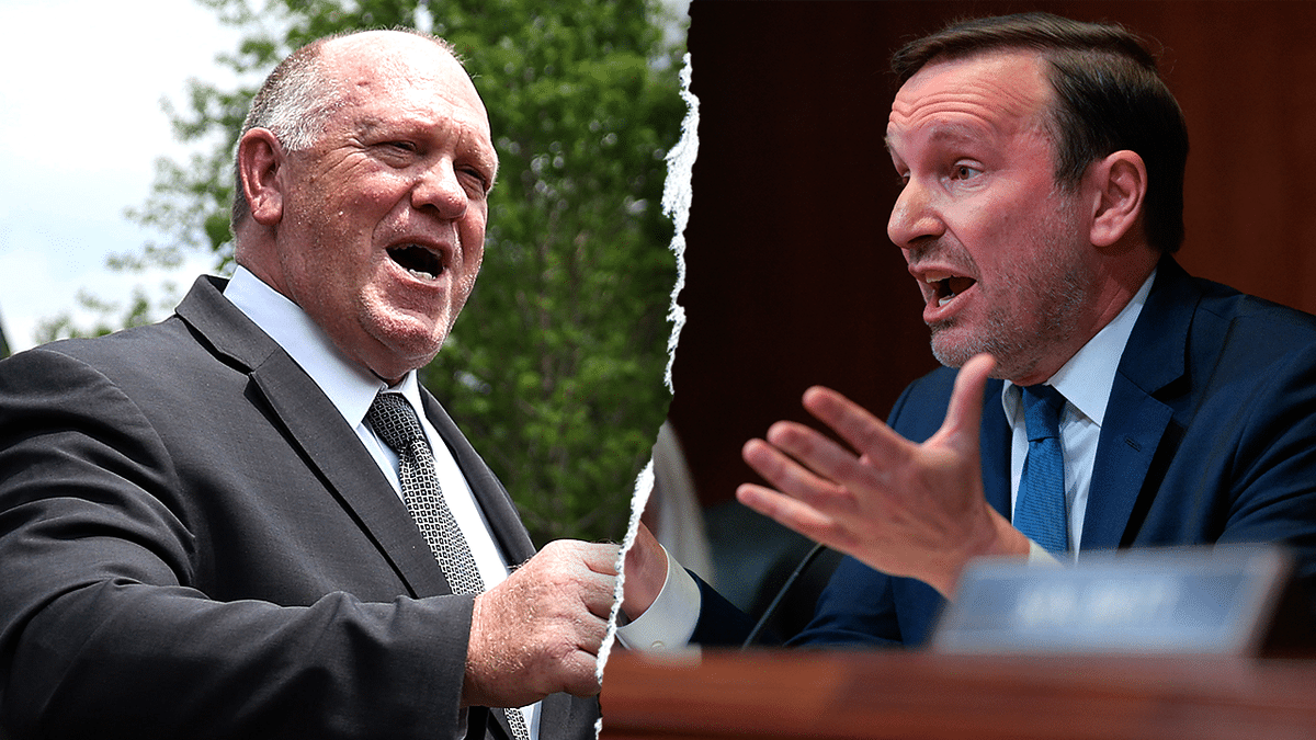 Tom Homan and Chris Murphy