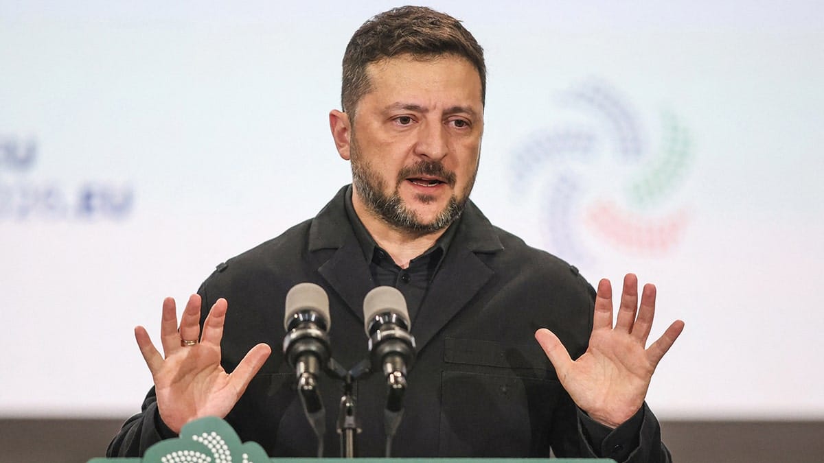 Ukrainian President Volodymyr Zelenskyy