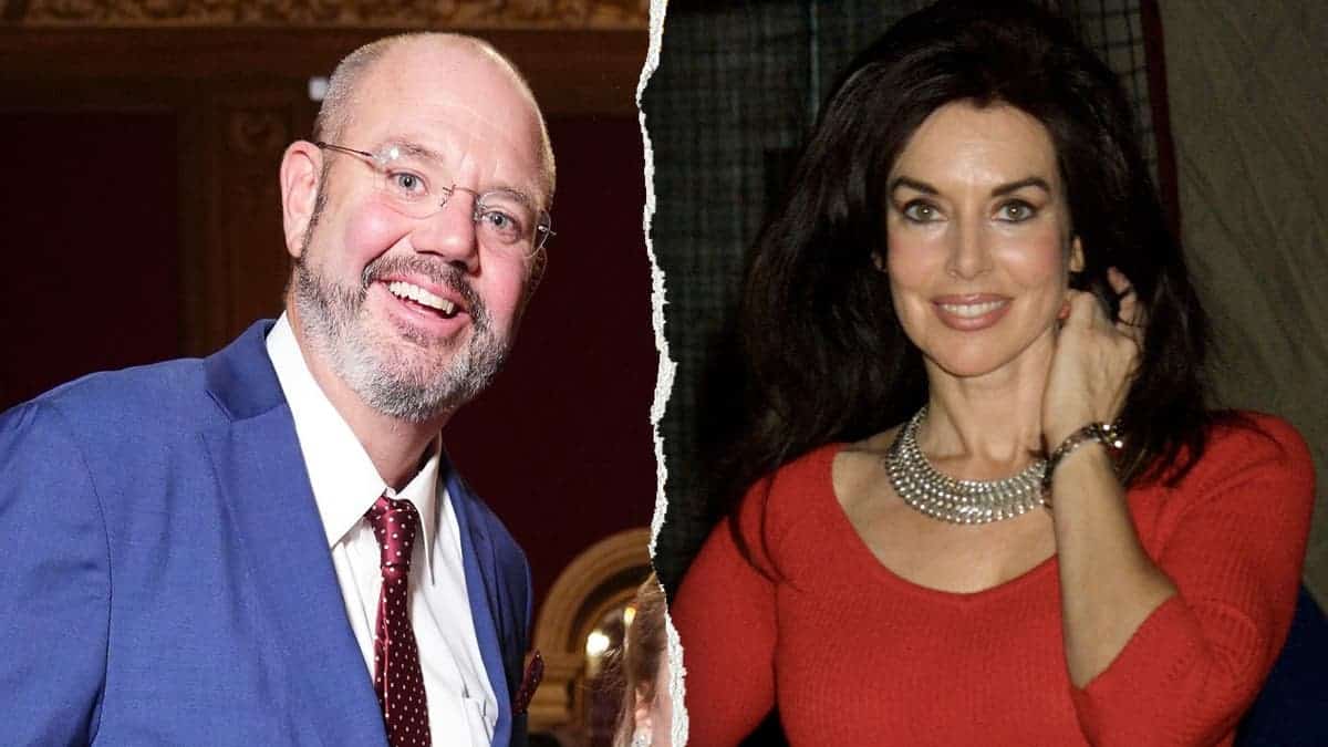 Aaron Guckian, left, pictured alongside Elaine Pelion, right.