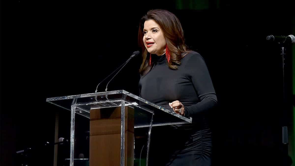 Ana Navarro at podium