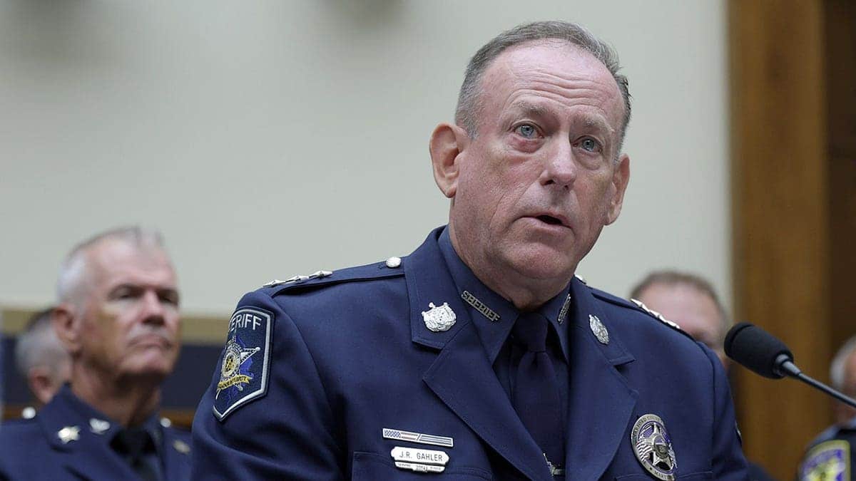 Jeff Gahler, sheriff of Harford Co., Maryland