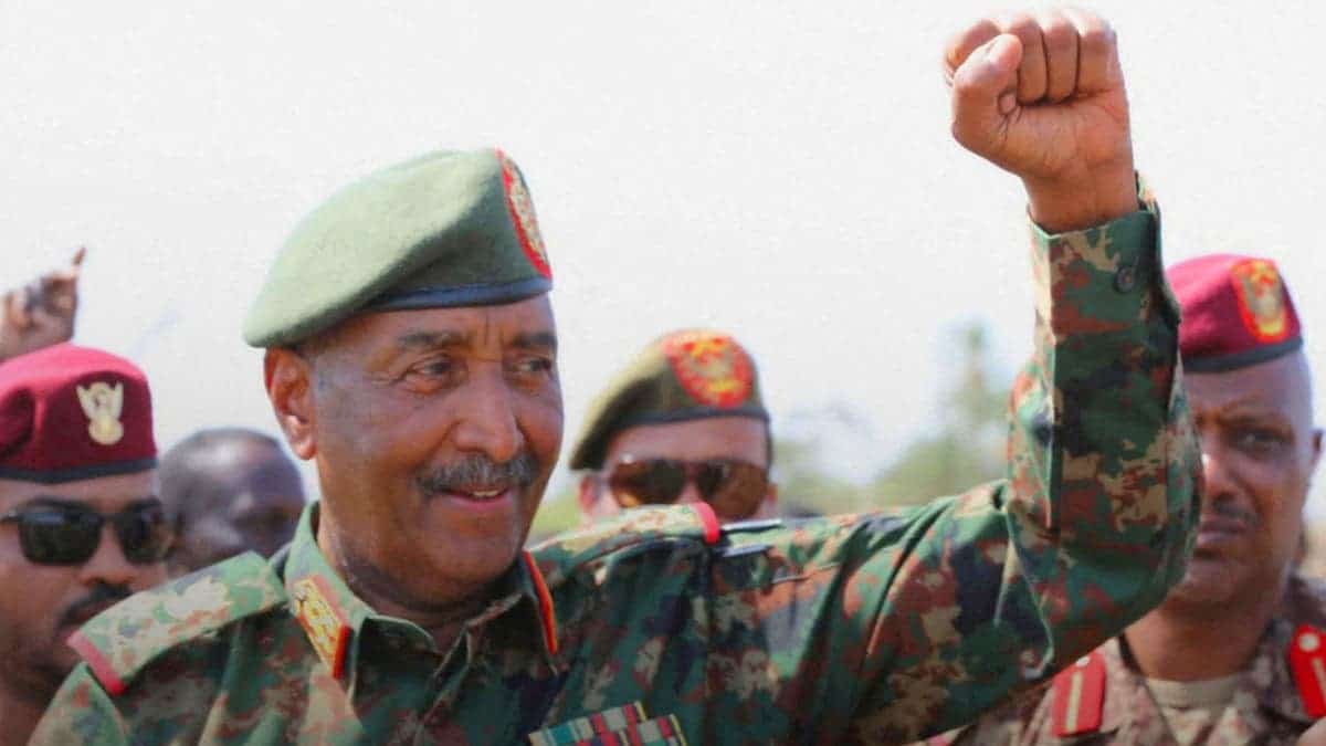 Sudan's army chief Abdel Fattah al-Burhan