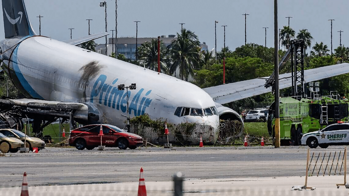 Amazon cargo plane crash