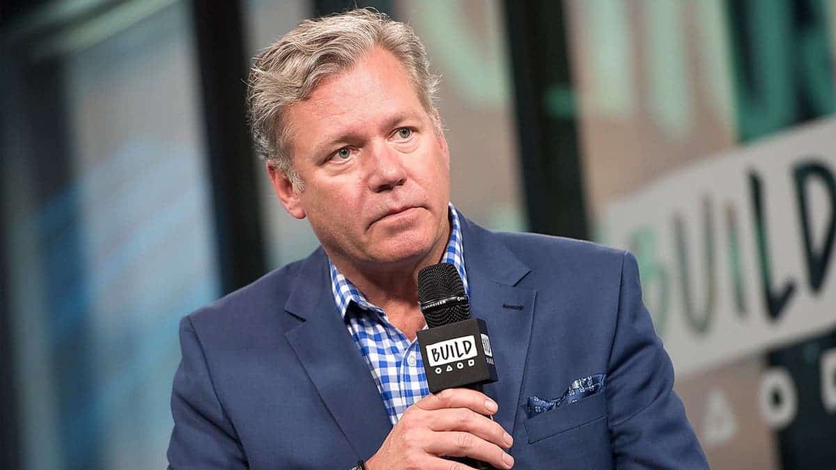 Chris Hansen appears at Build Studio interview in New York.
