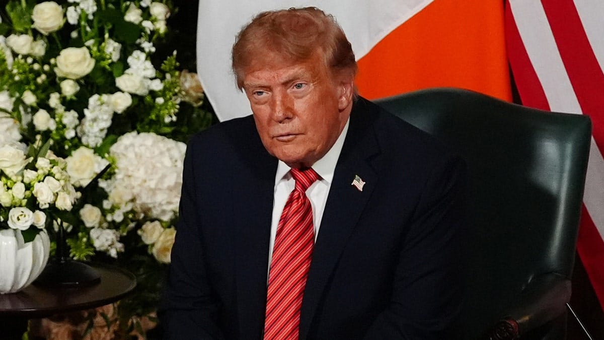 President Donald Trump in Ireland