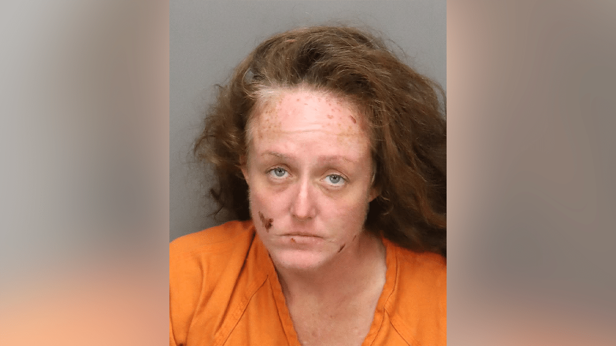 Booking photo of Eleanor Crawford for Florida gas station fire attack