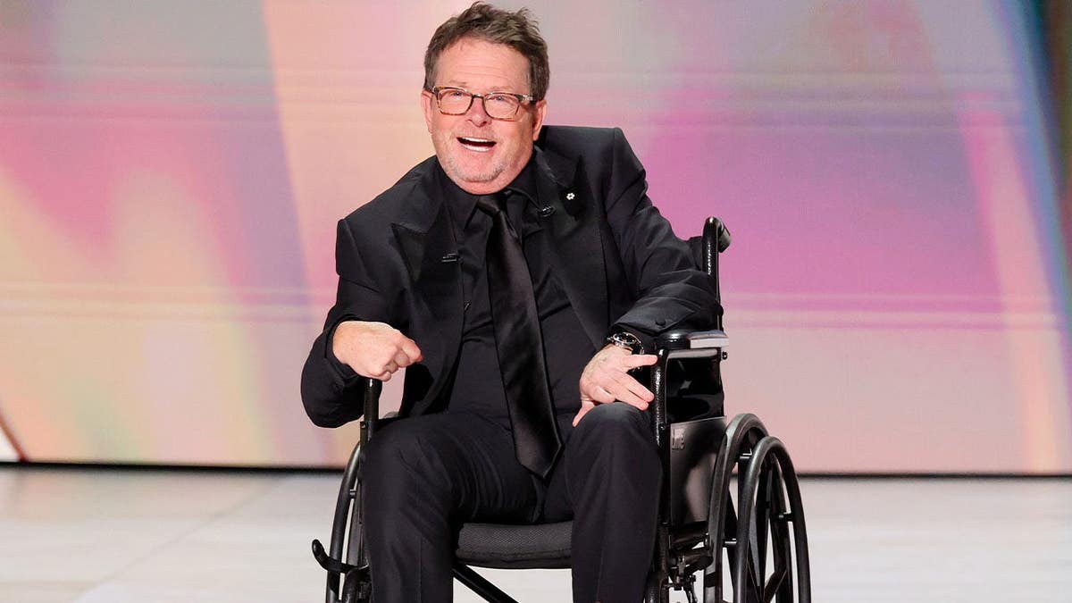 Michael J. Fox at the 78th Emmy Awards held at Peacock Theater on September 14, 2026 in Los Angeles, California.