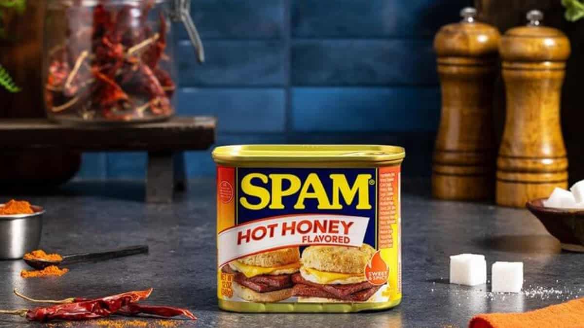 Spam hot honey in media image.