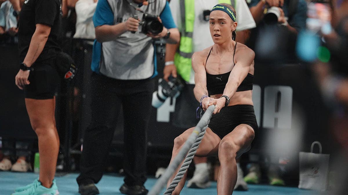 Joanna Wietrzyk of Australia competes during HYROX Beijing 2026.