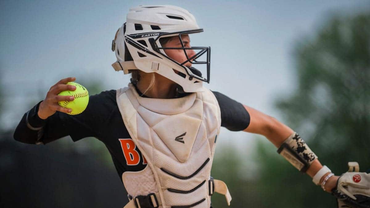 Kendall Kotzmacher during the White Bear High School 2024-25 season in Minnesota.