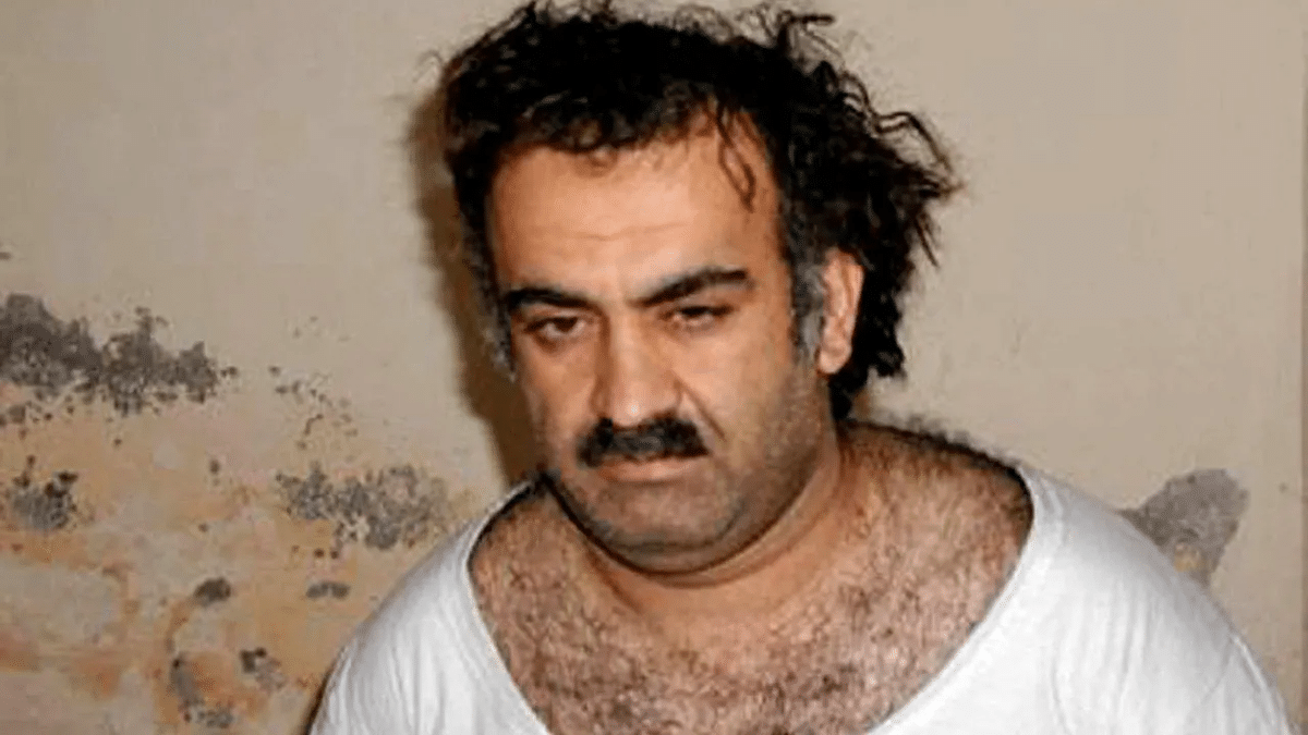 Khalid Sheikh Mohammed, accused mastermind of the Sept. 11 terror attacks, in a file photo
