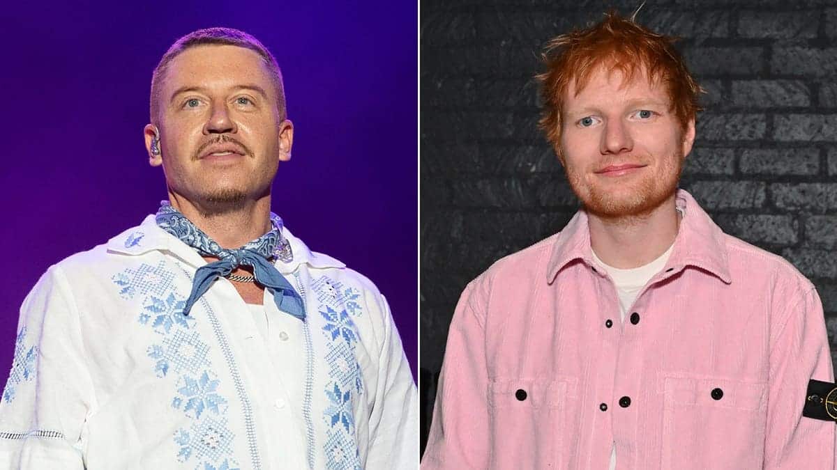 Macklemore; Ed Sheeran