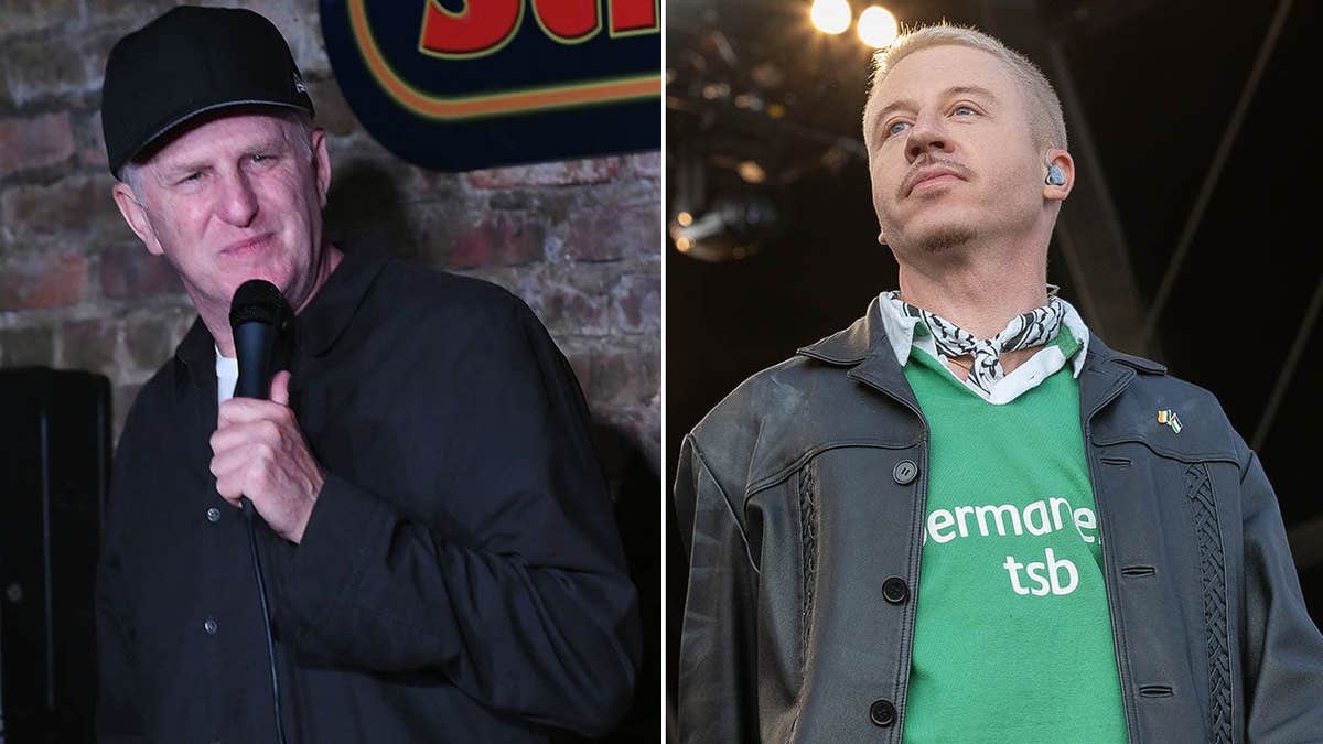 A split of of Michael Rapaport and Ed Sheeran