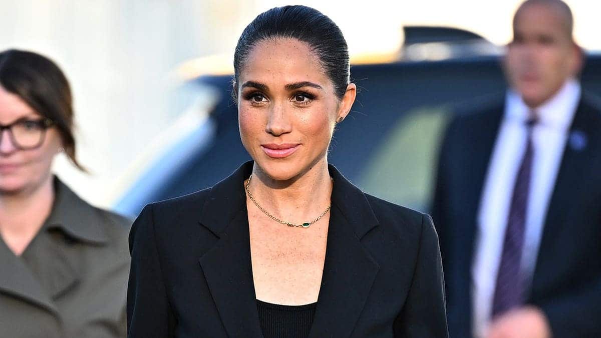 Meghan Markle at the Lost Screen Memorial in Switzerland in May 2026.