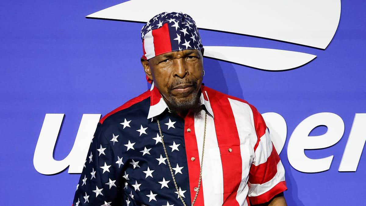 Mr T at the 2026 US Open in New York.