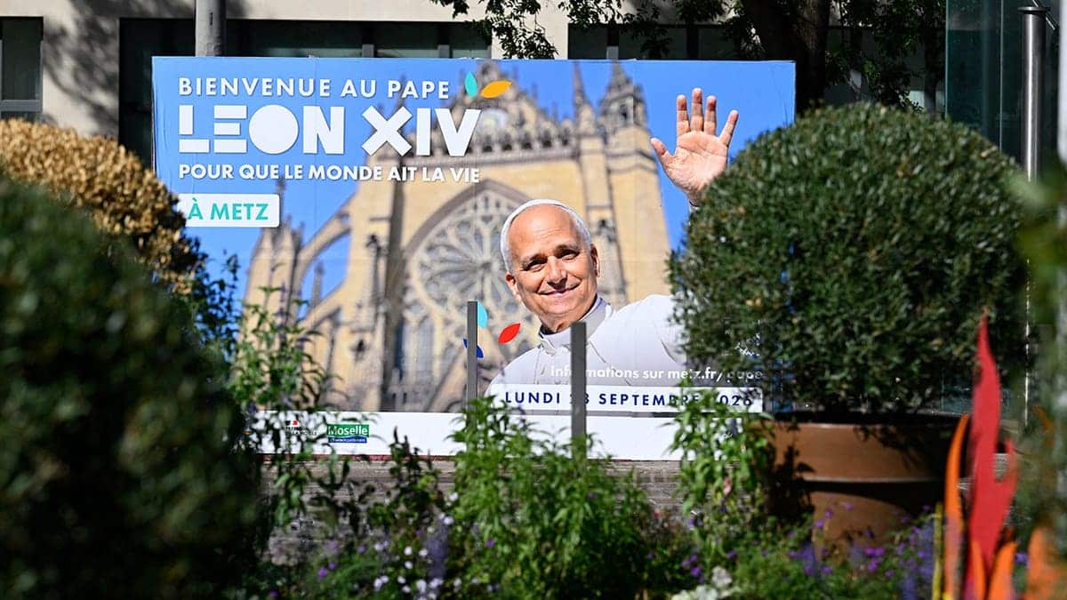 Pope Francis XIV visits France