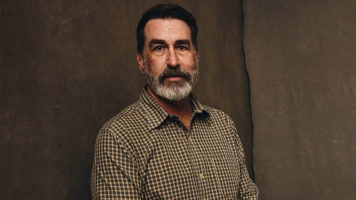 Rob Riggle posing for a portrait at SXSW in Austin, Texas in March 2026.