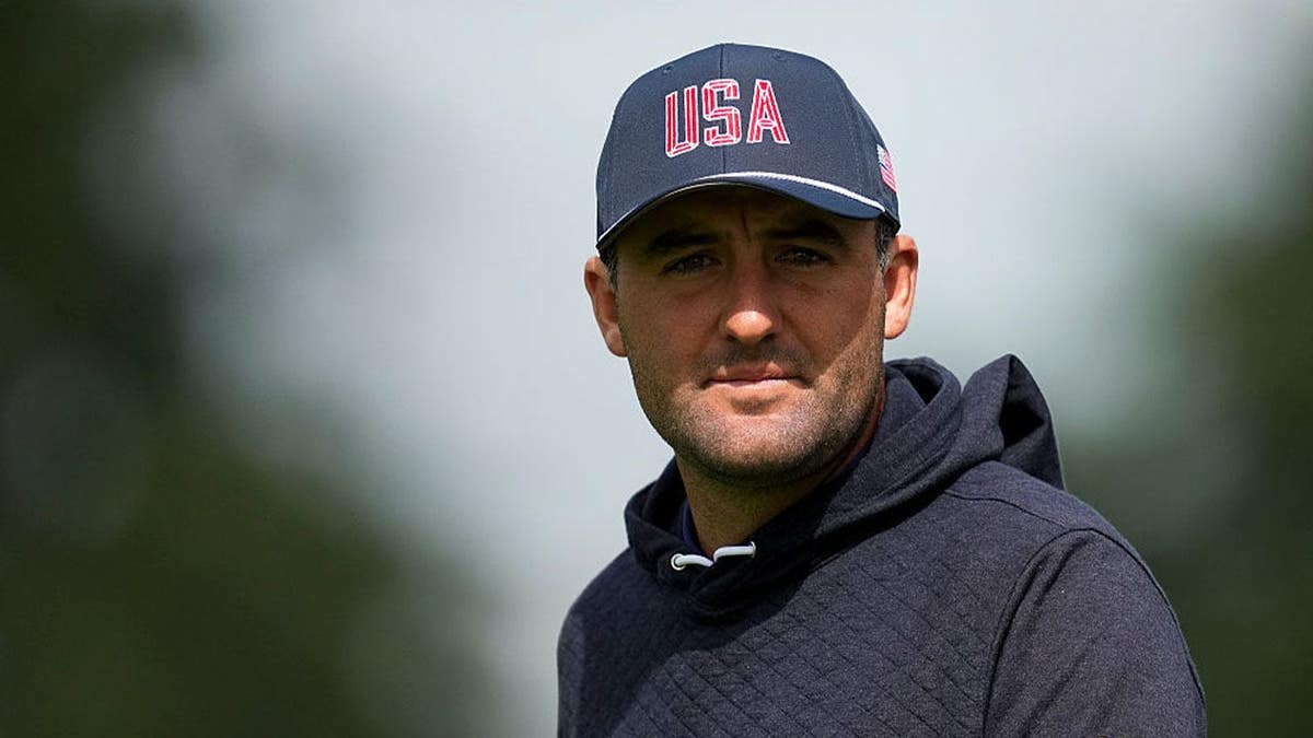 Scottie Scheffler of the U.S. Team