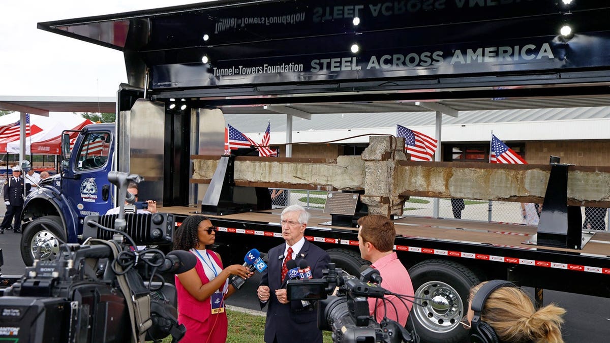 world trade center steel beam