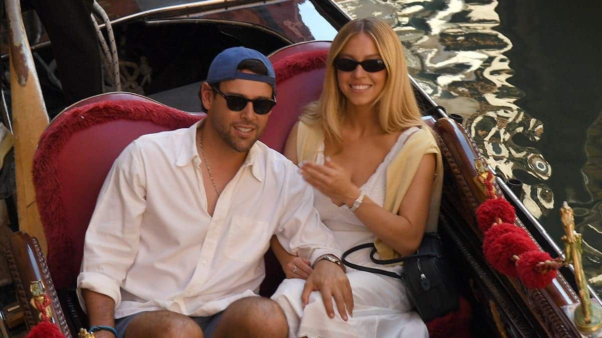Scooter Braun on a boat with Sydney Sweeney