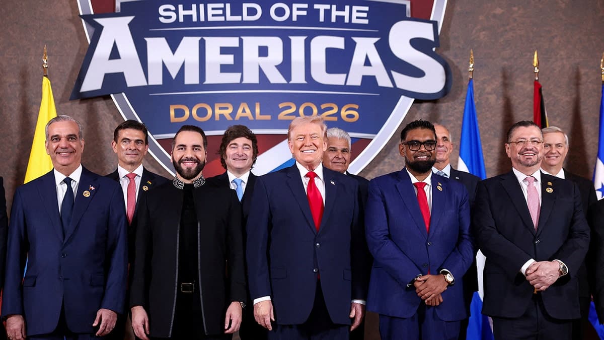 World leaders gather for Shield of the Americas Summit