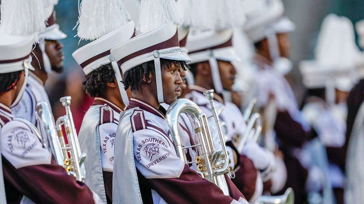 Texas Southern marching band