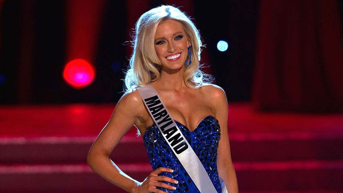 Allyn Rose competing in Miss USA.