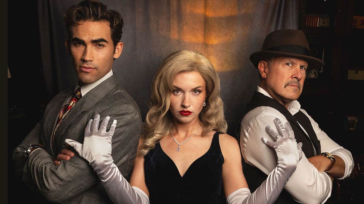 A Killer Night in Studio City cast photo in costume.