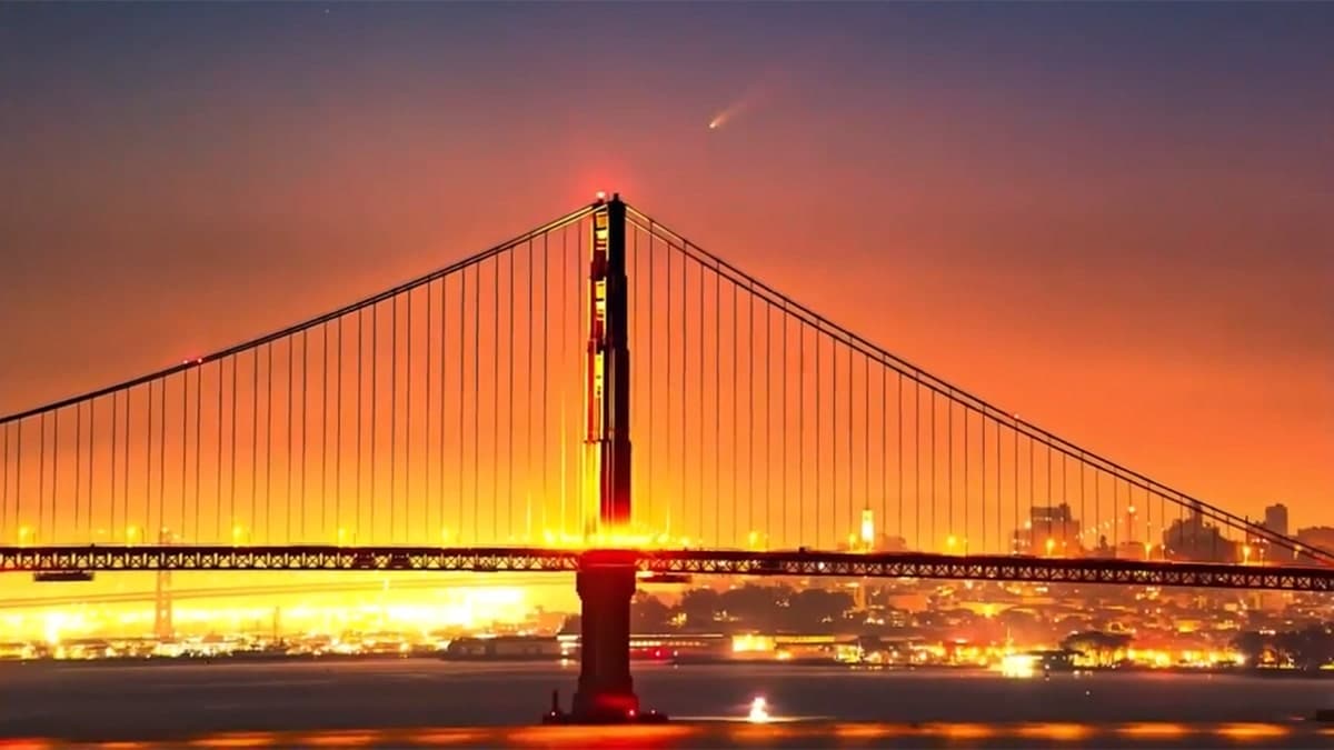 One of the examples of what meritocracy built -- the Golden Gate Bridge