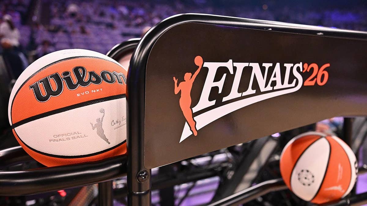 WNBA Finals logo displayed before Game Five