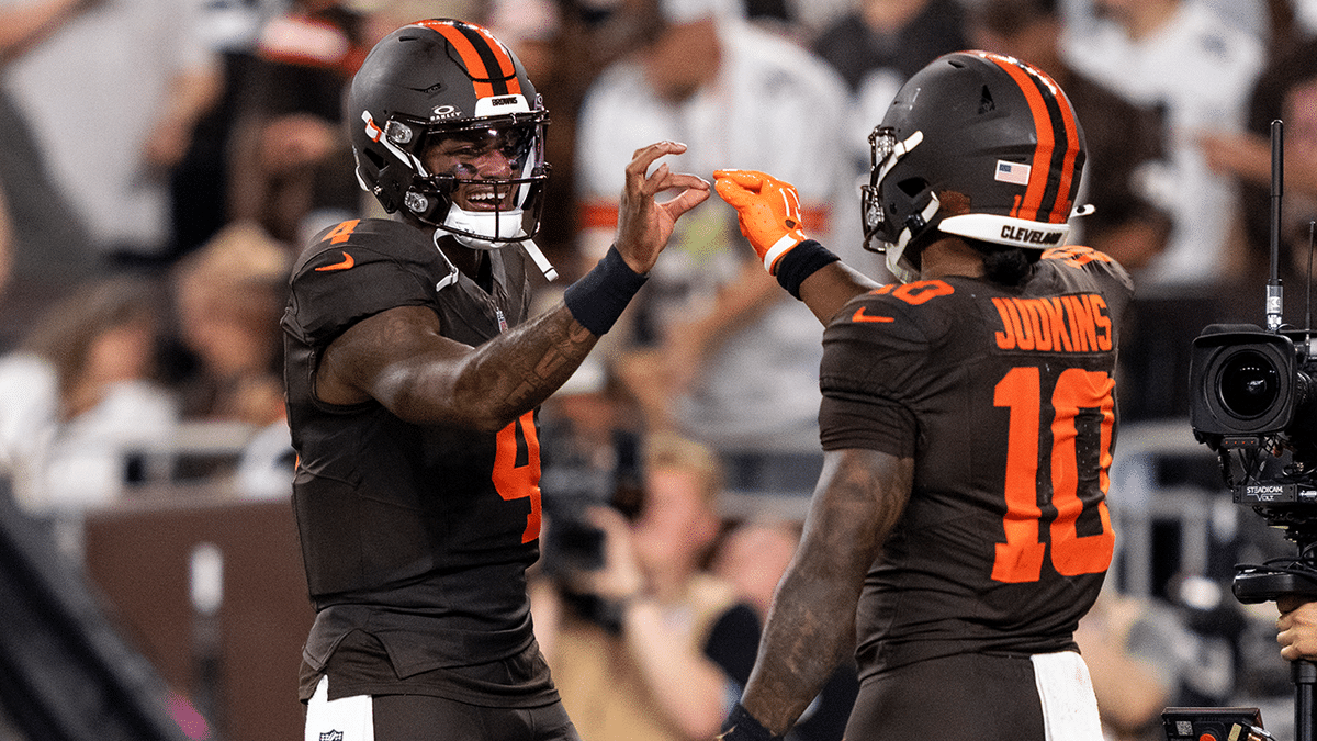 Browns celebration