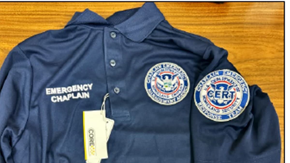 fake DHS shirt