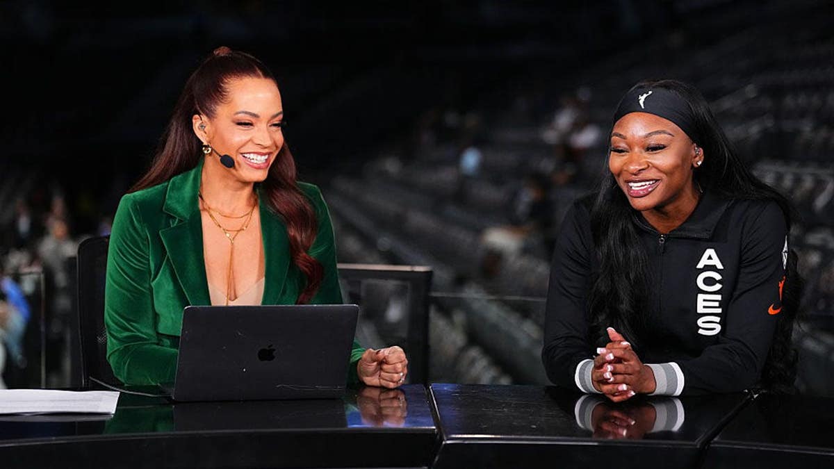 Elle Duncan and Dana Evans talk on ESPN WNBA Count Down before Game 2 of the 2025 WNBA Finals.