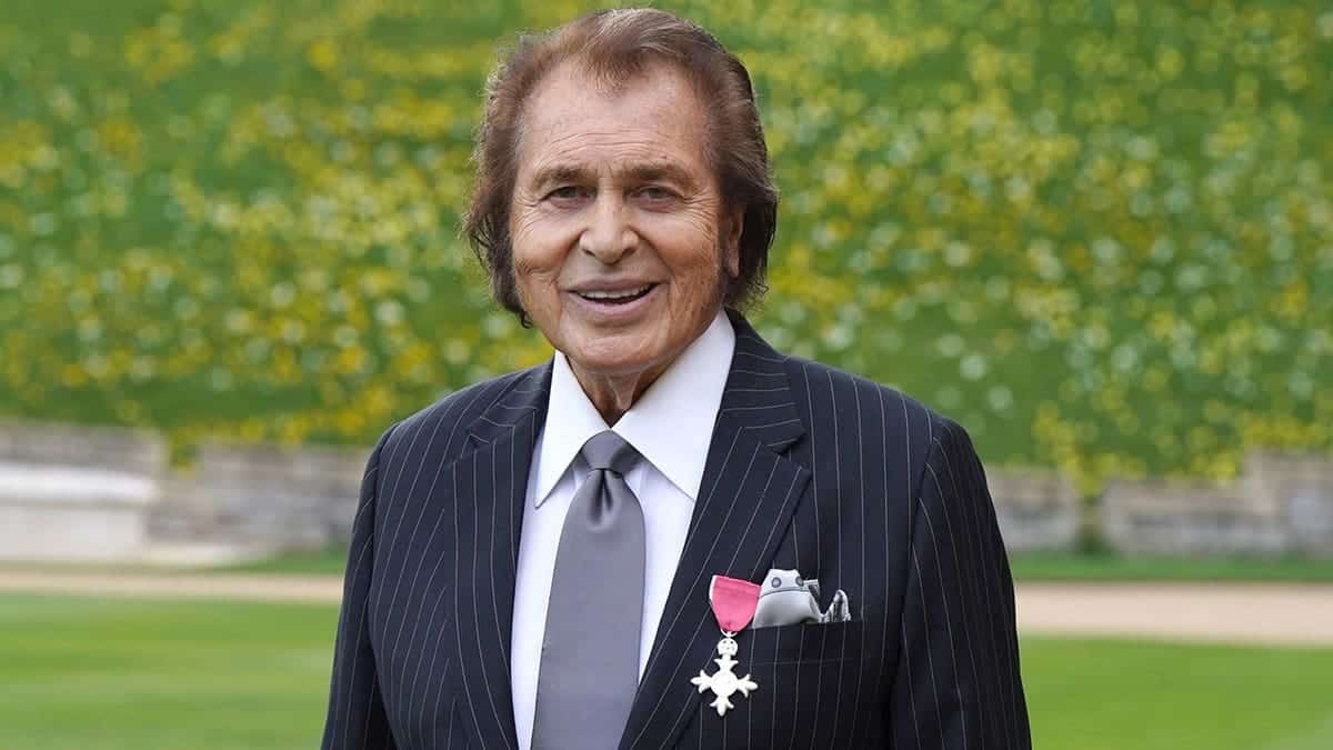 Engelbert Humperdinck at Windsor Castle in Windsor, England in April 2022.