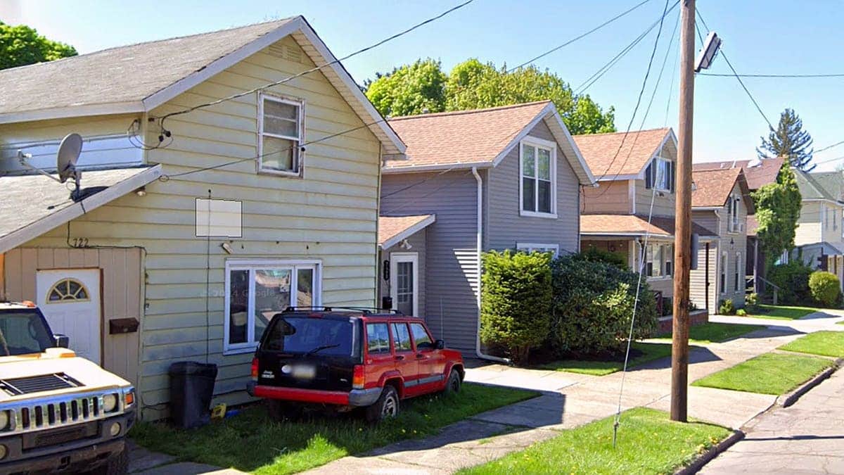 The 700 block of Perry Street in Erie, Pennsylvania